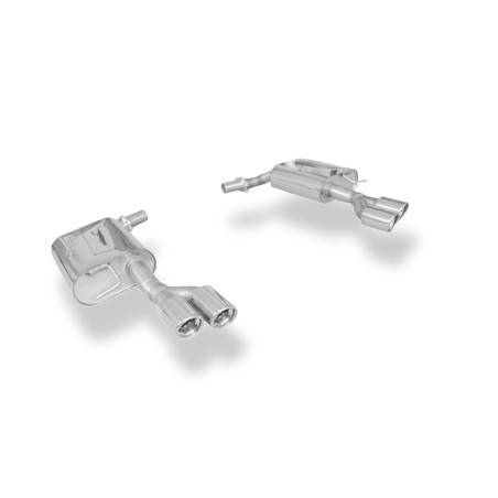 Audi A6 Tipo 4F Silenziatore posteriore destra e sinistra – 2x76 Tipo 17 con uscite destra e sinis