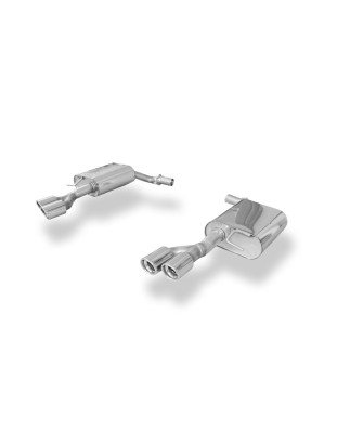 Audi A6 Tipo 4F Silenziatore posteriore destra e sinistra – 2x76 Tipo 17 con uscite destra e sinis