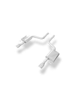 Audi A6 Tipo 4F quattro 4,2l Silenziatore posteriore destra e sinistra Ø63,5m (Cod. F-AU072053-153)