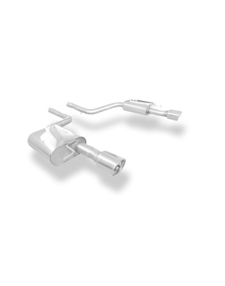 Audi A6 Tipo 4F quattro 4,2l Silenziatore posteriore destra e sinistra Ø63,5m (Cod. F-AU072053-153)