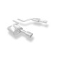 Audi A6 Tipo 4F quattro 4,2l Silenziatore posteriore destra e sinistra Ø63,5m (Cod. F-AU072053-153)