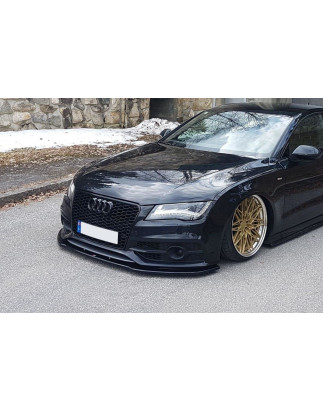 SPLITTER ANTERIORE V.2 Audi S7 / A7 S-Line C7  (Cod. M-AU-A7-1-SLINE-FD2G)