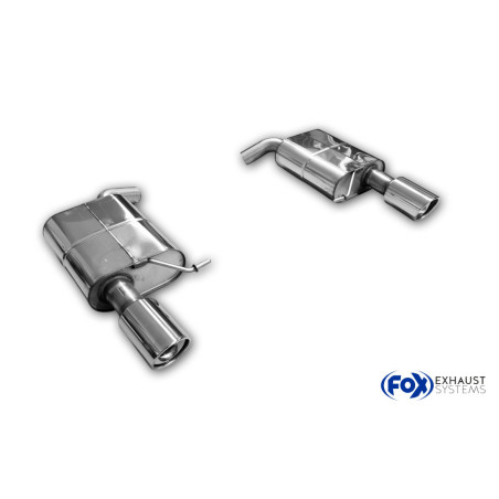 VW Passat 3C 4-Motion – 3,2l Silenziatore posteriore destra e sinistra – 1x1 (Cod. F-VW024103-15