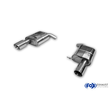 VW Passat 3C 4-Motion – 3,2l Silenziatore posteriore destra e sinistra – 1x1 (Cod. F-VW024103-29