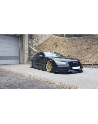 SPLITTER ANTERIORE V.2 Audi S7 / A7 S-Line C7  (Cod. M-AU-A7-1-SLINE-FD2G)