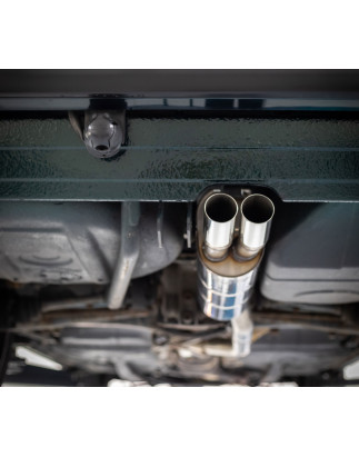 BMW E28 535i con Katalysator Silenziatore posteriore – 2x63 Tipo 10 (Cod. F-BM030332-004)