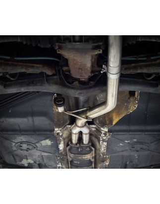 BMW E28 535i con Katalysator Silenziatore posteriore – 2x63 Tipo 10 (Cod. F-BM030332-004)