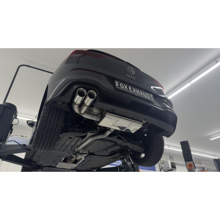 VW Golf 8 GTD silenziatore posteriore – 2x90 Tipo 25 (Cod. F-VW057055-292-HA)