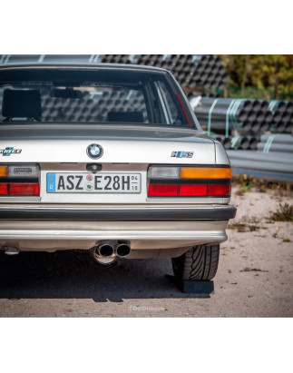 BMW E28 525e con Katalysator Silenziatore posteriore and front – 2x88 (Cod. F-BM030312-344B)