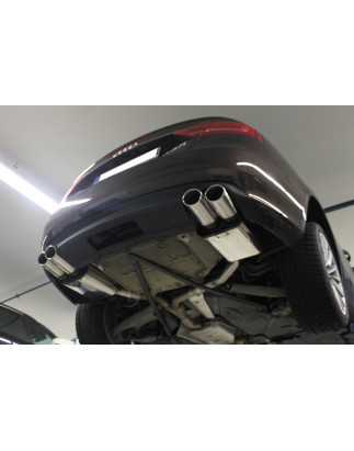 Audi A4/A5 Tipo B8 + S-Line Silenziatore posteriore destra e sinistra double (Cod. F-AU120274-344)