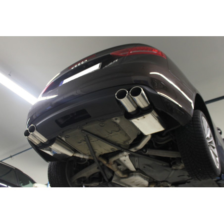 Audi A4/A5 Tipo B8 + S-Line Silenziatore posteriore destra e sinistra double (Cod. F-AU120274-344)