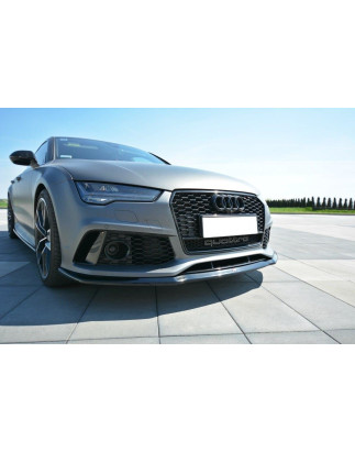 Front Diffusor V.2 Audi RS7 C7 (Cod. M-AU-RS7-1F-FD2G)