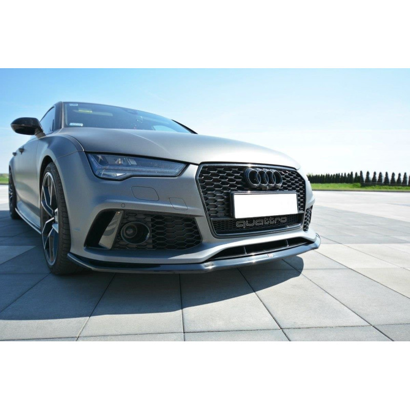 Front Diffusor V.2 Audi RS7 C7 (Cod. M-AU-RS7-1F-FD2G)