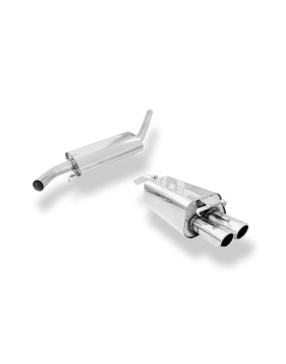Audi 100/A6 Tipo C3/C4 trazione anteriore final and Silenziatore anteriore (Cod. F-AU070022-128-ANL)