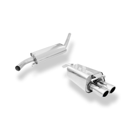 Audi 100/A6 Tipo C3/C4 trazione anteriore final and Silenziatore anteriore (Cod. F-AU070022-128-ANL)