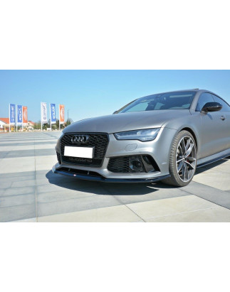 Front Diffusor V.2 Audi RS7 C7 (Cod. M-AU-RS7-1F-FD2G)