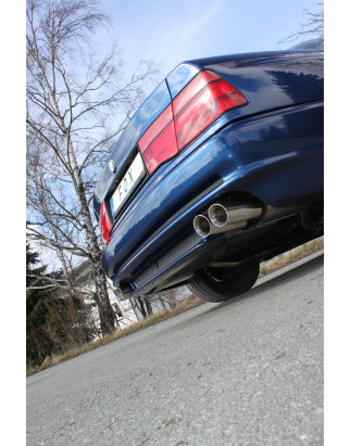 BMW E31 850i Silenziatore posteriore destra e sinistra – 2x90 Tipo 25 destra e sinistra (Cod. F-BM