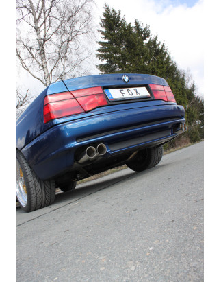 BMW E31 850i Silenziatore posteriore destra e sinistra – 2x90 Tipo 25 destra e sinistra (Cod. F-BM