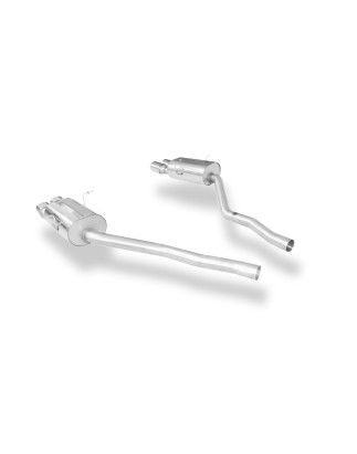 BMW E31 850i Silenziatore posteriore destra e sinistra – 2x93x79 Tipo 70 con uscite destra e sinis