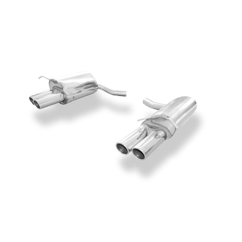 Mercedes C-Class 6 cilindri – W204/S204 Silenziatore posteriore con uscita destrah (Cod. F-MB03201