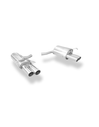 Mercedes C-Class 6 cilindri – W204/S204 Silenziatore posteriore con uscita destrah (Cod. F-MB03201