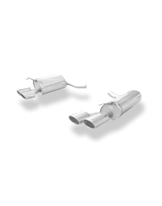 Mercedes C-Klasse 6 cilindri – W204/S204 Silenziatore posteriore con uscita destrah (Cod. F-MB0320