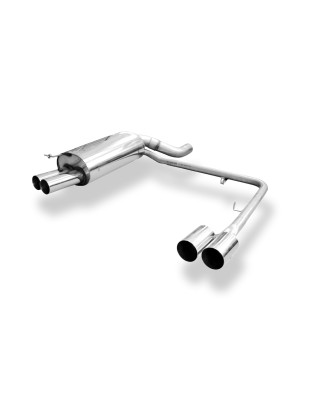 BMW E65 735i/ 745i Silenziatore posteriore con uscite destra e sinistra (duplex)x80 tipo (Cod. F-BM0
