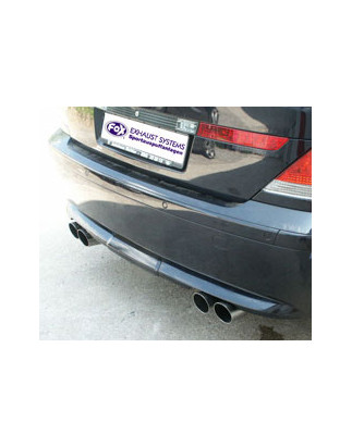 BMW E65 735i/ 745i Silenziatore posteriore con uscite destra e sinistra (duplex)x80 tipo (Cod. F-BM0