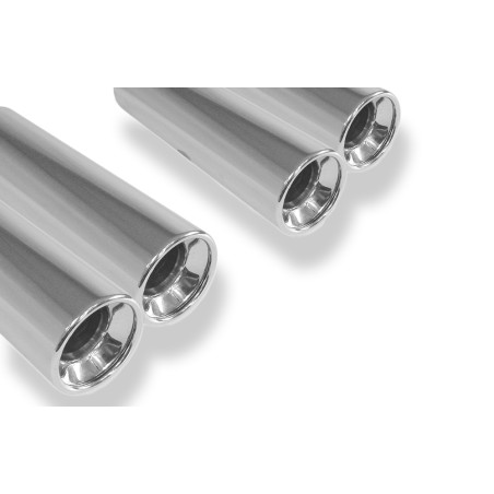 BMW E65 735i/ 745i Silenziatore posteriore con uscite destra e sinistra (duplex)x80 tipo (Cod. F-BM0