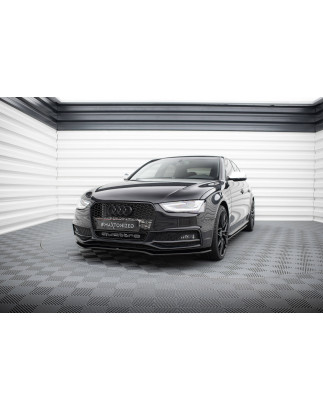 SPLITTER ANTERIORE V.2 Audi A4 S-Line / S4 B8 Facelift (Cod. M-AU-S4-B8F-FD2G)