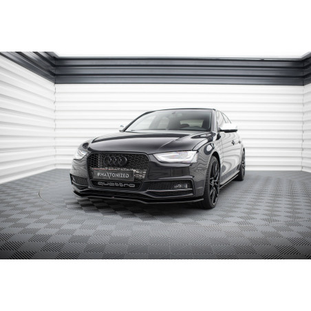 SPLITTER ANTERIORE V.2 Audi A4 S-Line / S4 B8 Facelift (Cod. M-AU-S4-B8F-FD2G)