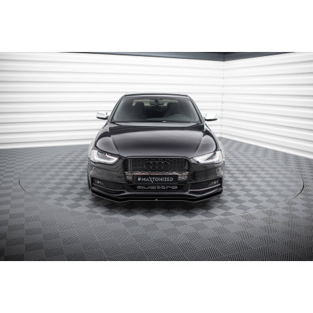 SPLITTER ANTERIORE V.2 Audi A4 S-Line / S4 B8 Facelift (Cod. M-AU-S4-B8F-FD2G)