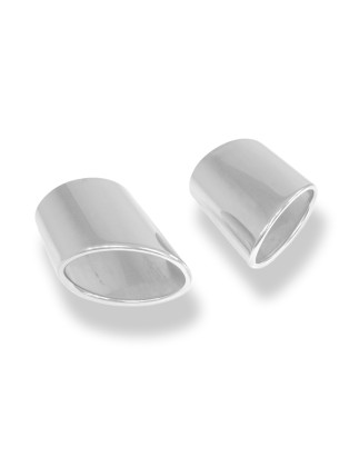 BMW E63/64 645i 650i Silenziatore posteriore destra e sinistra – 115x85 tipo (Cod. F-BM120003-461)