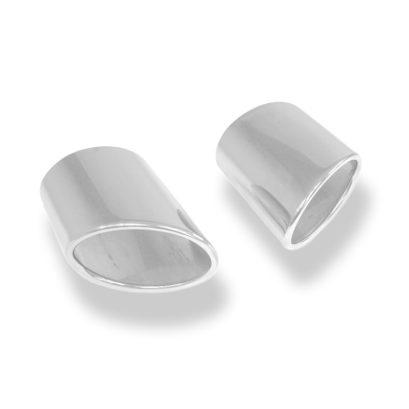 BMW E63/64 645i 650i Silenziatore posteriore destra e sinistra – 115x85 tipo (Cod. F-BM120003-461)