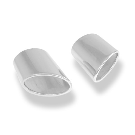 BMW E63/64 645i 650i Silenziatore posteriore destra e sinistra – 115x85 tipo (Cod. F-BM120003-461)