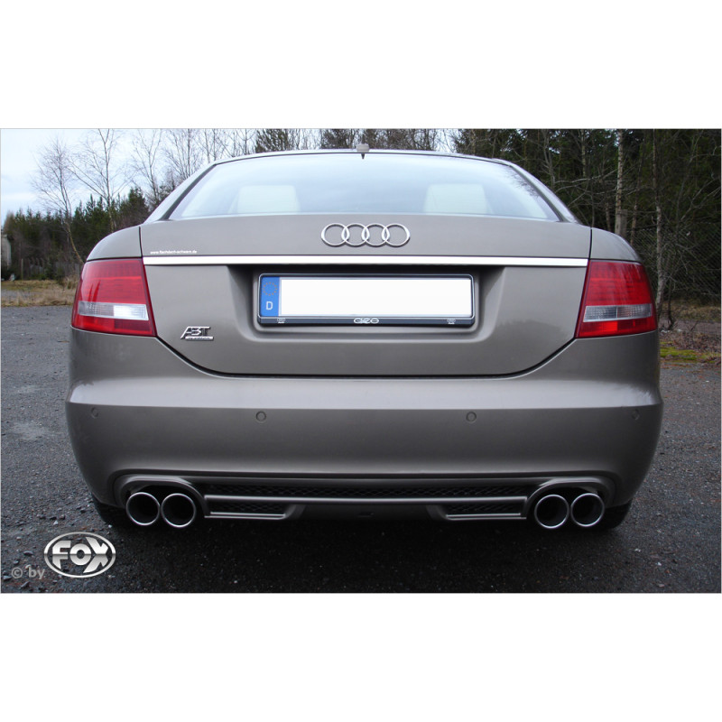 Audi A6 Tipo 4F quattro Silenziatore posteriore destra e sinistra Ø63,5mm - (Cod. F-AU072033-148)
