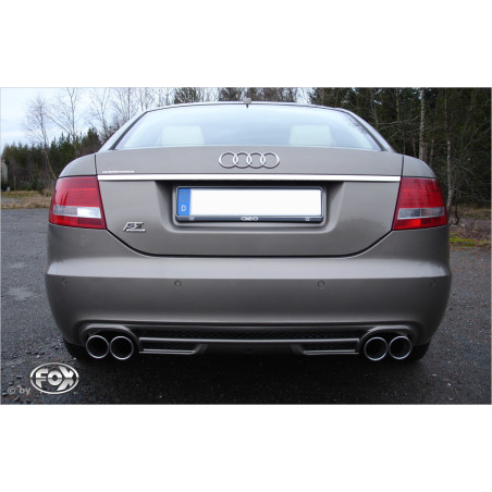 Audi A6 Tipo 4F quattro Silenziatore posteriore destra e sinistra Ø63,5mm - (Cod. F-AU072033-148)
