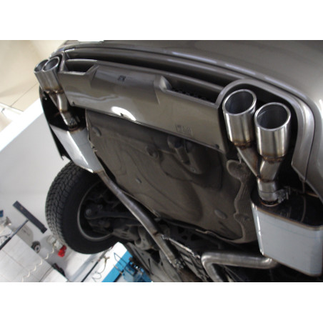 Audi A6 Tipo 4F quattro Silenziatore posteriore destra e sinistra Ø63,5mm - (Cod. F-AU072033-148)