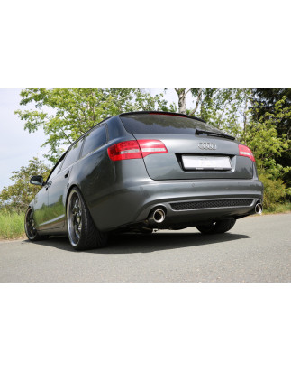 Audi A6 Tipo 4F quattro Silenziatore posteriore destra e sinistra Ø63,5mm - (Cod. F-AU072033-153)