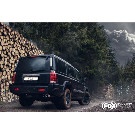 Jeep Commander Tipo WH/ XK Silenziatore posteriore – 2x90 Tipo 16 (Cod. F-JE022022-132)