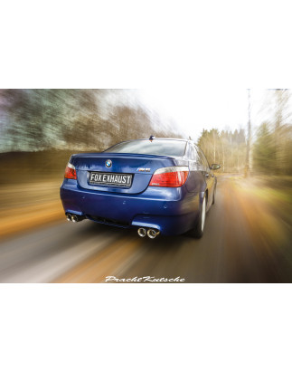 BMW E60 M5 Silenziatore posteriore destra e sinistra – 2x90 Tipo 25 destra e sinistra (Cod. F-BM03