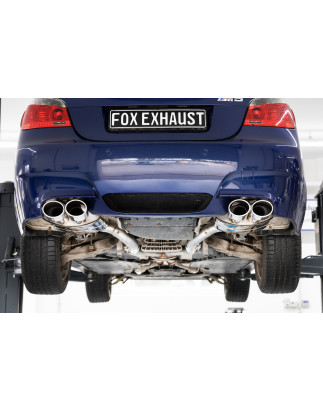 BMW E60 M5 Silenziatore posteriore destra e sinistra – 2x115x85 Tipo 32 con uscite destra e sinist