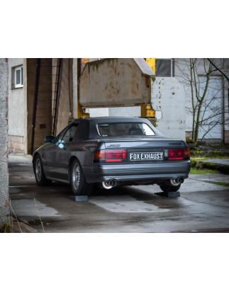 Mazda RX7 – FC Silenziatore posteriore destra e sinistra – 1x100 Tipo 10 con uscite destra e sin
