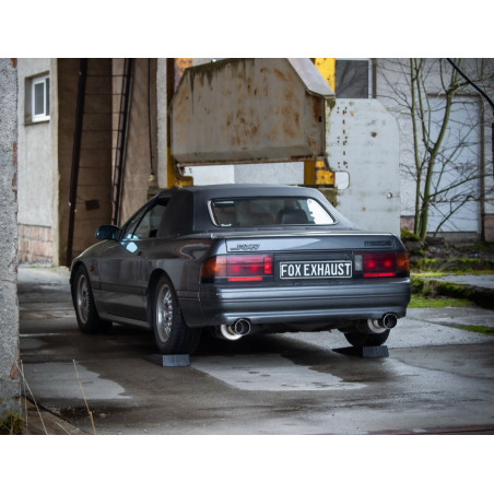 Mazda RX7 – FC Silenziatore posteriore destra e sinistra – 1x100 Tipo 10 con uscite destra e sin