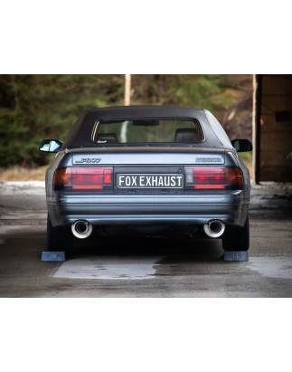 Mazda RX7 – FC Silenziatore posteriore destra e sinistra – 1x100 Tipo 10 con uscite destra e sin