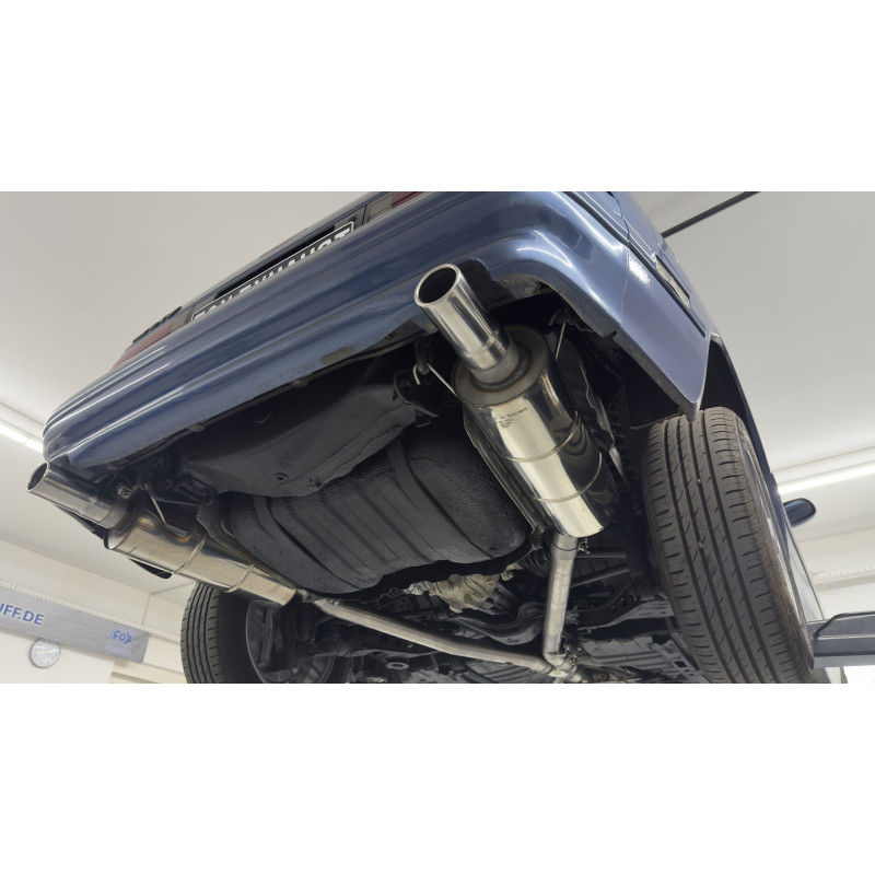Mazda RX7 – FC Silenziatore posteriore destra e sinistra – 1x80 Tipo 12 con uscite destra e sini