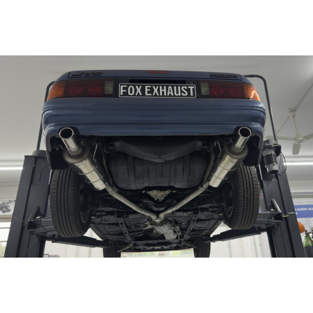 Mazda RX7 – FC Silenziatore posteriore destra e sinistra – 1x80 Tipo 12 con uscite destra e sini