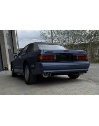 Mazda RX7 – FC Silenziatore posteriore destra e sinistra – 1x80 Tipo 12 con uscite destra e sini