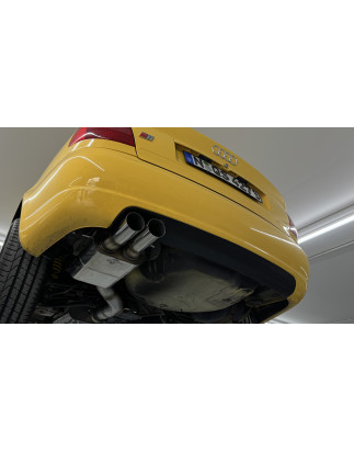 Audi S4 B5 Silenziatore posteriore – 2x80 Tipo 10 (Cod. F-AU060152-010)