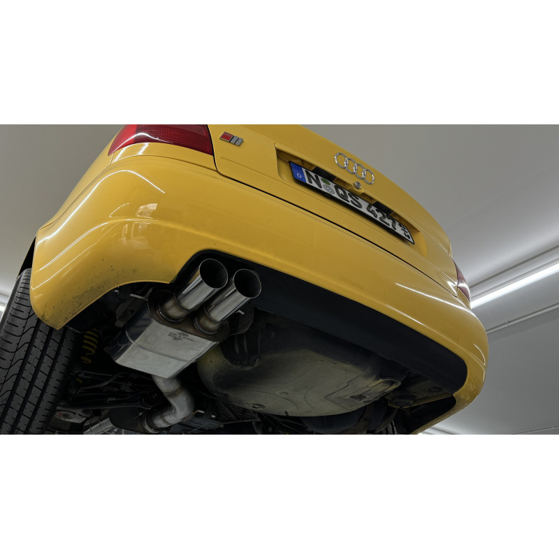 Audi S4 B5 Silenziatore posteriore – 2x80 Tipo 10 (Cod. F-AU060152-010)